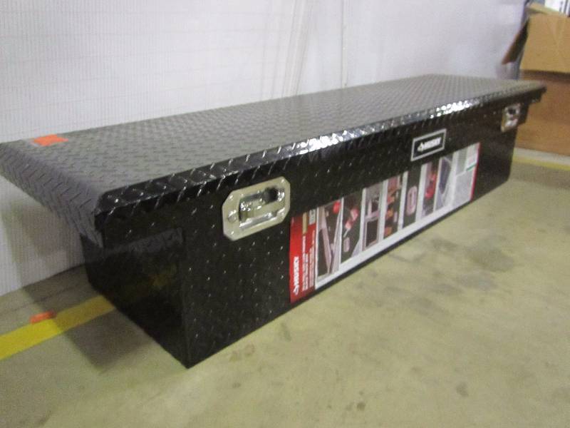 lot 42 image: Husky 70 in. Topsider Black Low-Profile Truck Box