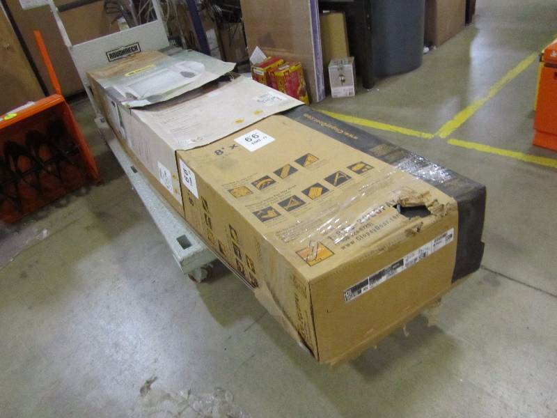 Clopay Value Plus Garage Door 8' X 6.6" White 6.3 ...