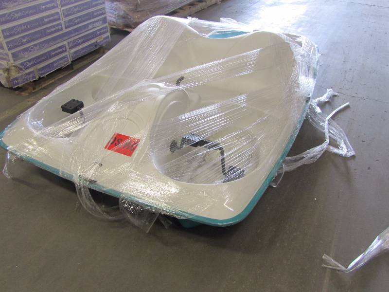 lot 56 image: Sun Dolphin  Pedal Boat with Canopy