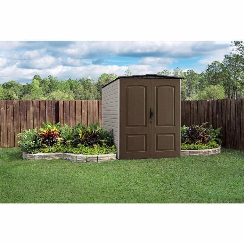 lot 3 image: Rubbermaid Big Max 5 ft. x 6 ft. Plastic Shed