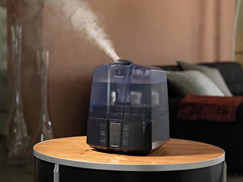 lot 29 image: BONECOAir-O-Swiss Warm or Cool Mist Ultrasonic Humidifier 7147
