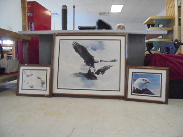 lot 5 image: Mario Fernandez Eagle Prints