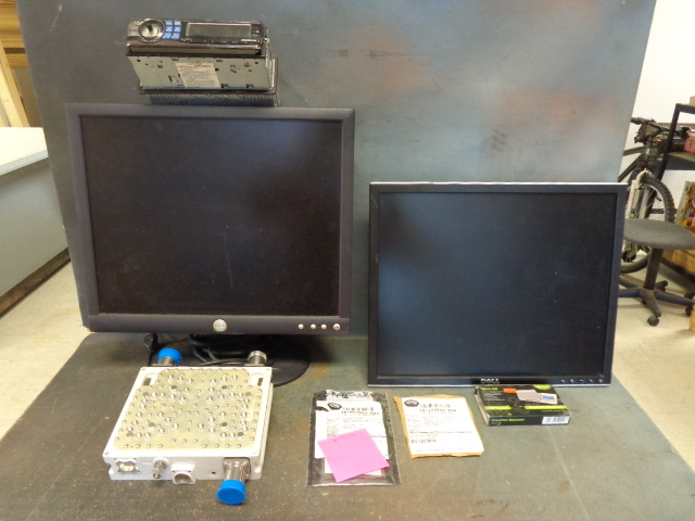 lot 55 image: Bicycle, Monitors and More