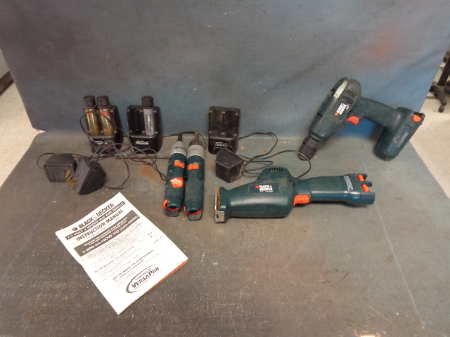 lot 58 image: Circular Saw and Cordless Tools