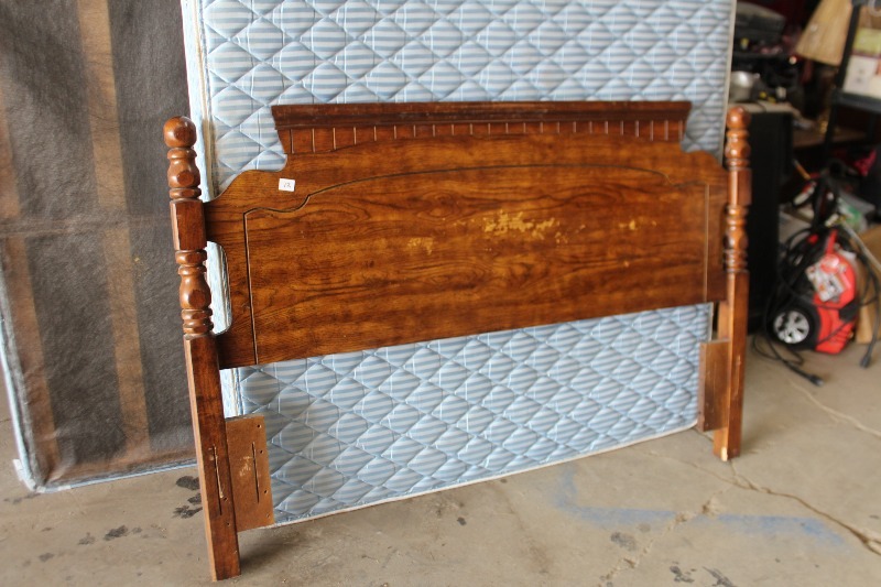 Vintage Headboard and Footboard