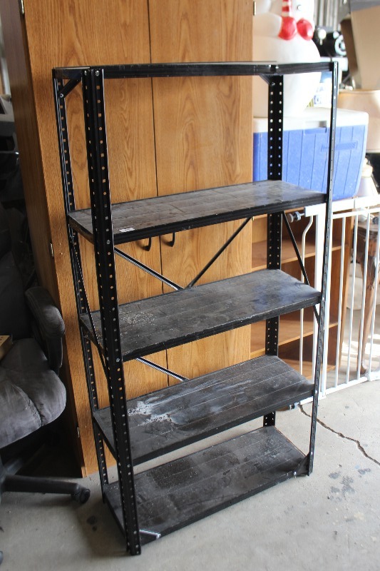 Tin Shelving Unit
