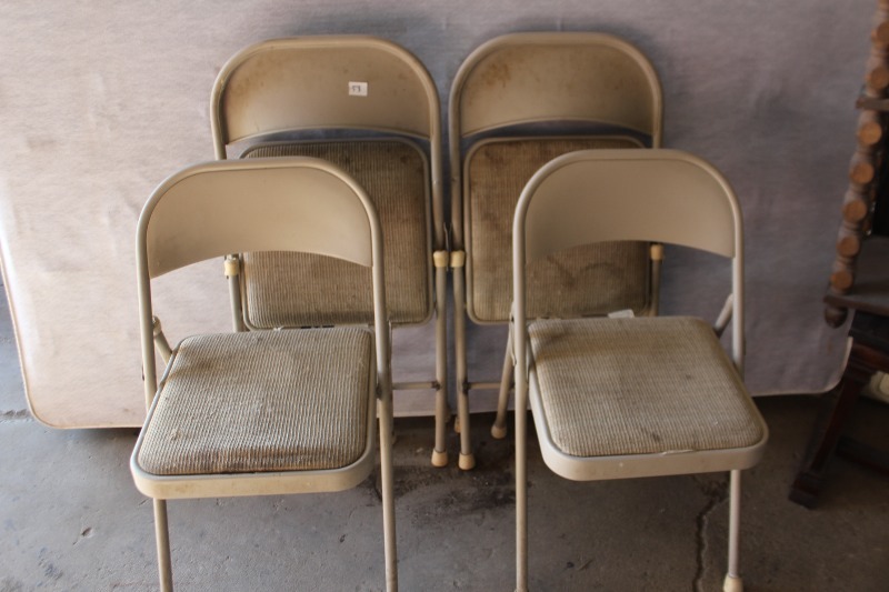 Folding Table and Chairs Set