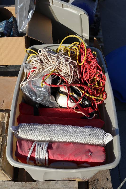 lot 8 image: RopesBouyFlotation Devices