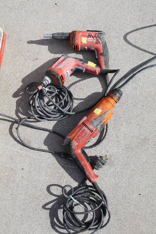 lot 48 image: Hilti Electric Drills