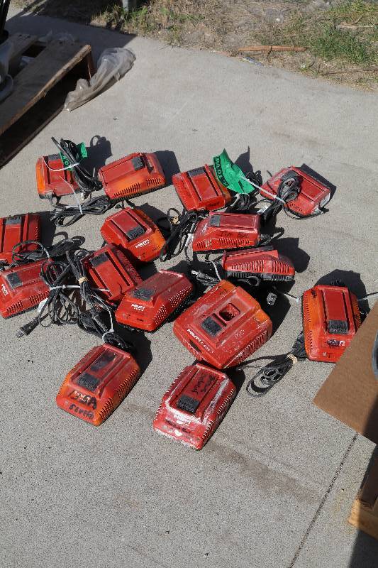 lot 56 image: Hilti Chargers