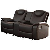 lot 93 image: Double Glider Reclining Loveseat