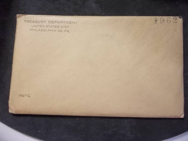 1962 U S Proof Set In Original Packaging