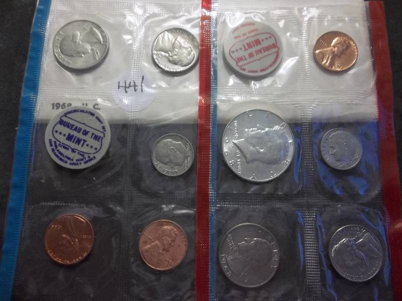 1968 Special Mint Set P & D
