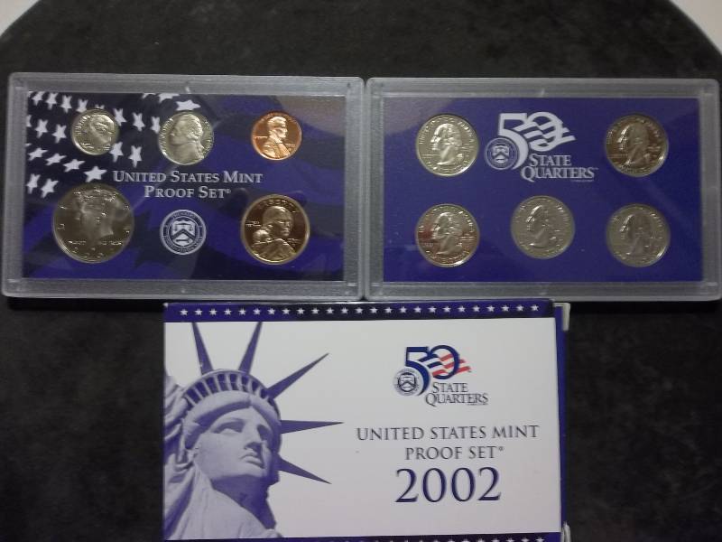2002 US Proof Set With State Quarters