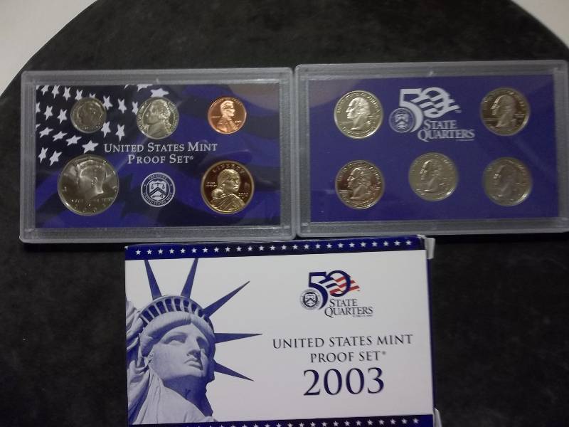 2003 US Proof Set With State Quarters