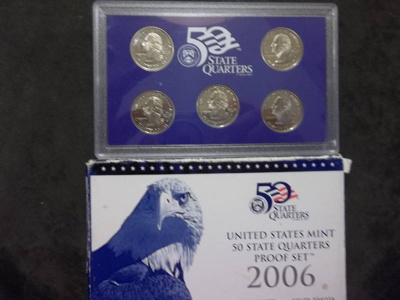 2006 US Mint State Quarters Proof Set