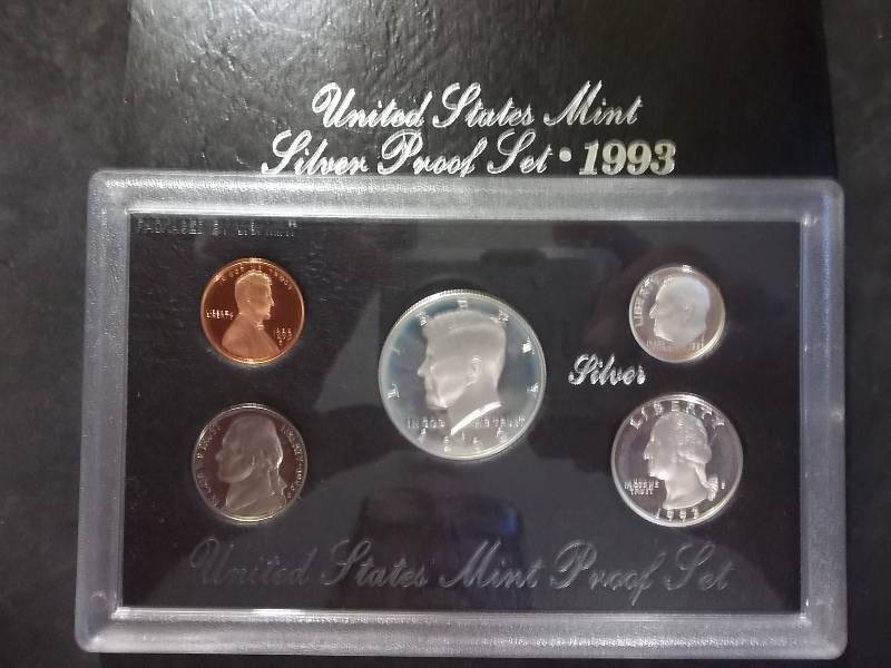 1993 US Silver Proof Set