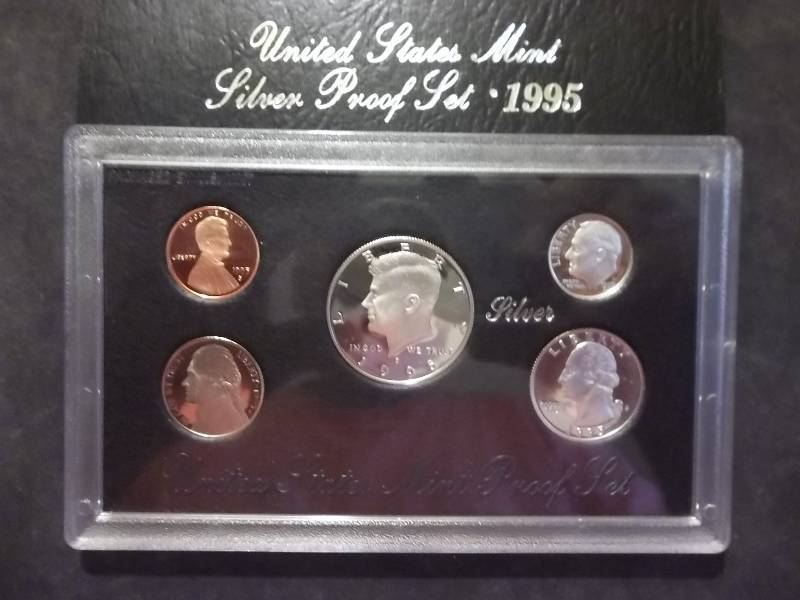1995 US Silver Proof Set