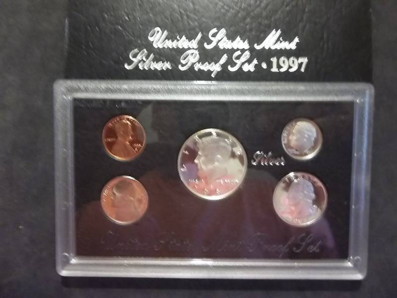 1997 US Silver Proof Set