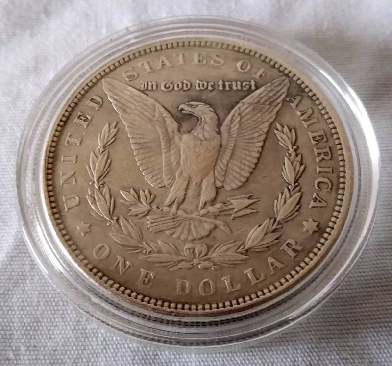 lot 7 image: (2 of 2 Sliver Dollar Coins) 1904 Liberty Head Silver Dollar