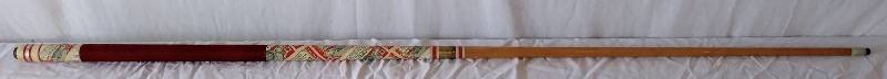lot 14 image: Vintage 1980s 2-Piece Budweiser Pool Stick