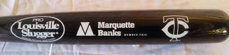 lot 16 image: (3) MN Twins Promotional Collector Bats