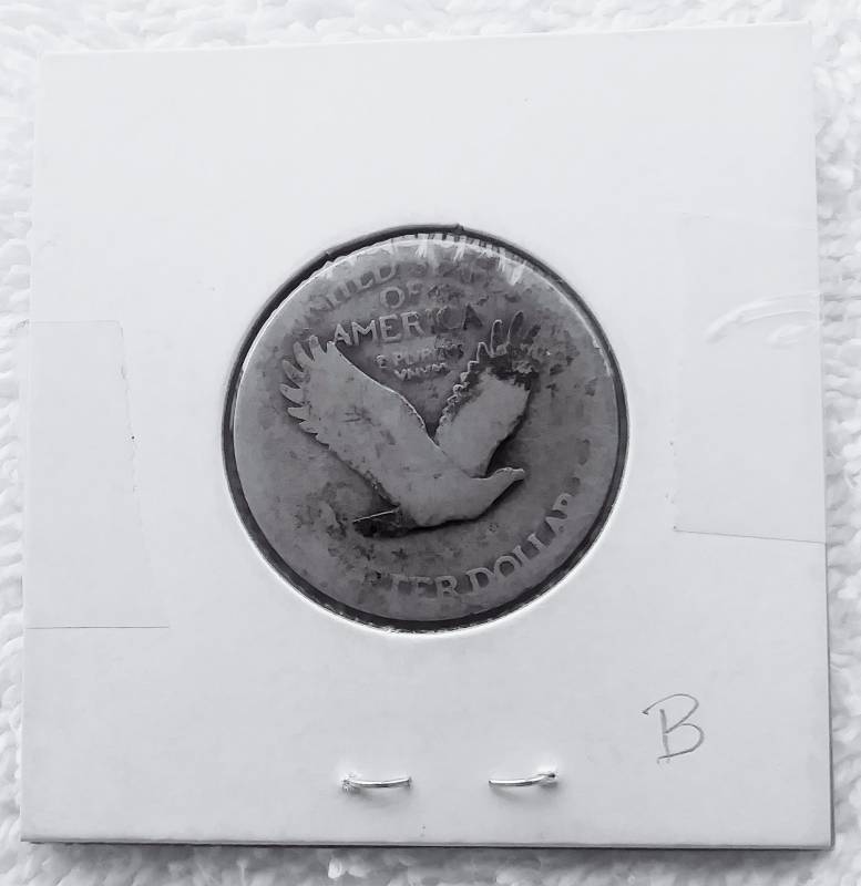 lot 29 image: No Date Standing Liberty Silver Quarter