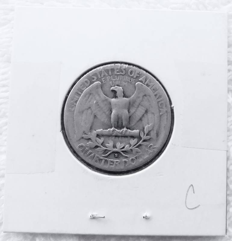 lot 30 image: 1959-S Washington Silver Quarter