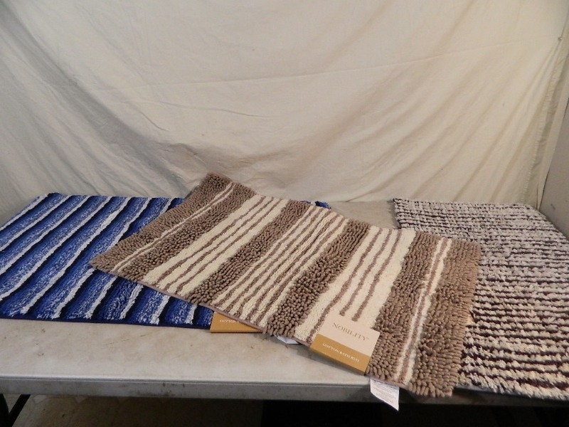 lot 143 image: 3 New Rugs