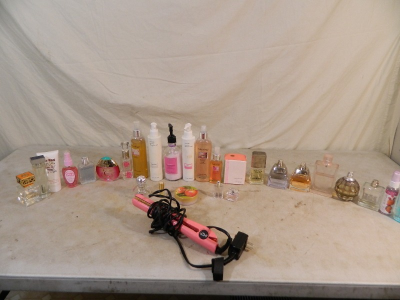 lot 133 image: I Chi Hair Straightener, Expensive Perfumes, and More