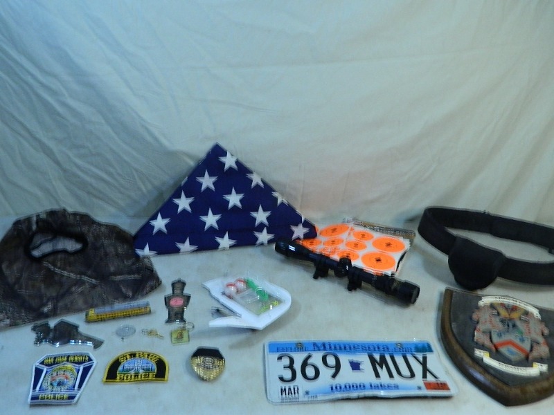 lot 24 image: Scope, Flag, Collectibles