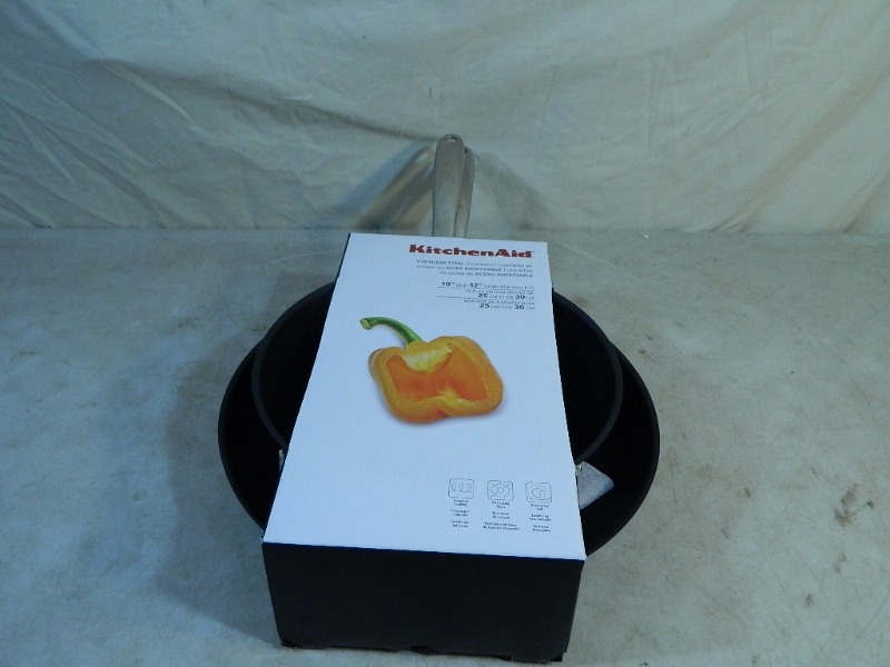 lot 46 image: 2 New KitchenAid Pans