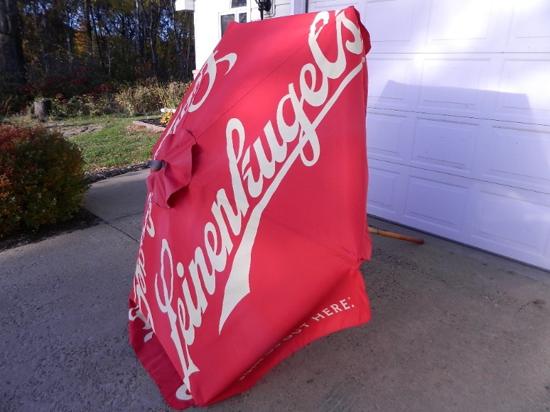 lot 57 image: Leinenkugels Beer Advertising Umbrella