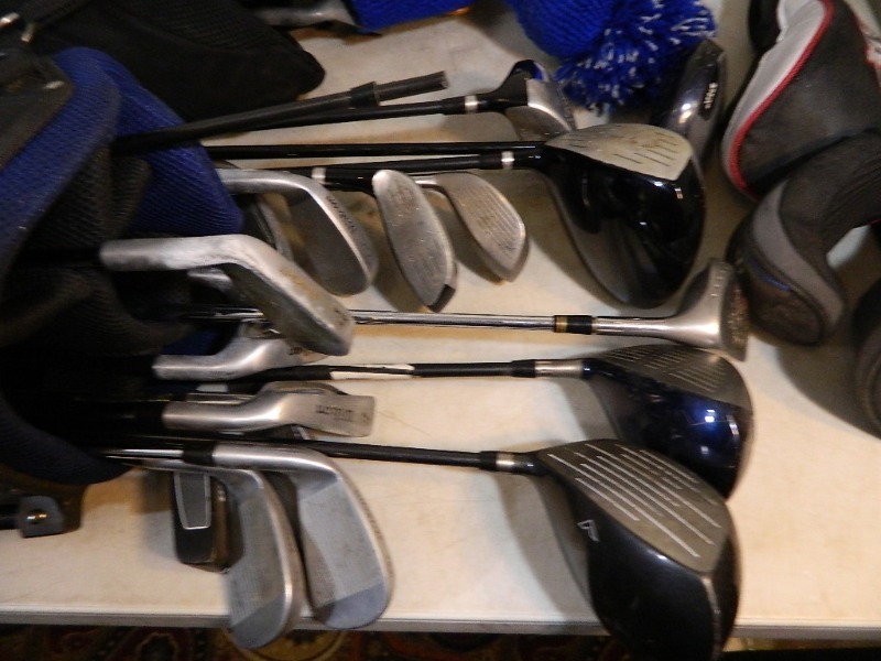 lot 63 image: Assorted Golf Clubs