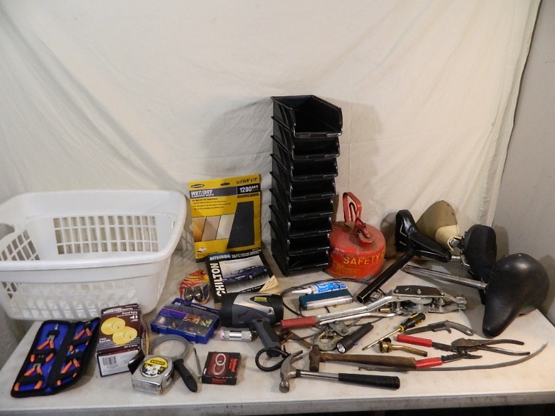 lot 71 image: Come A Long, Tools, Hardware, and More