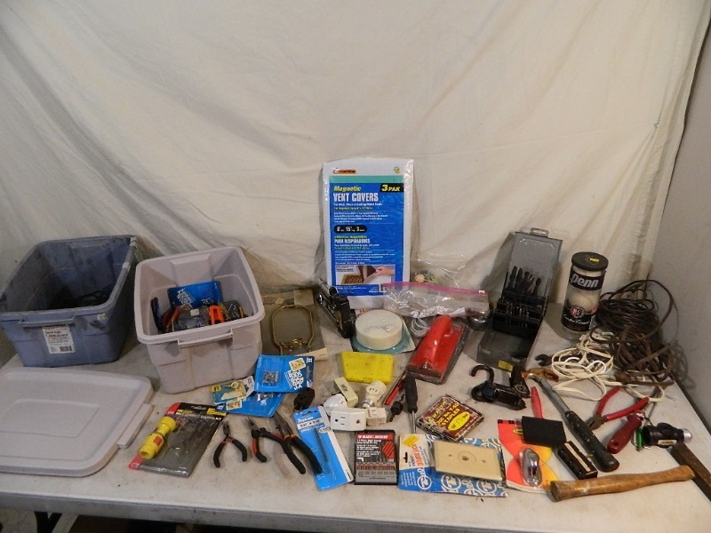 lot 88 image: Assorted Tools and Shop Supplies