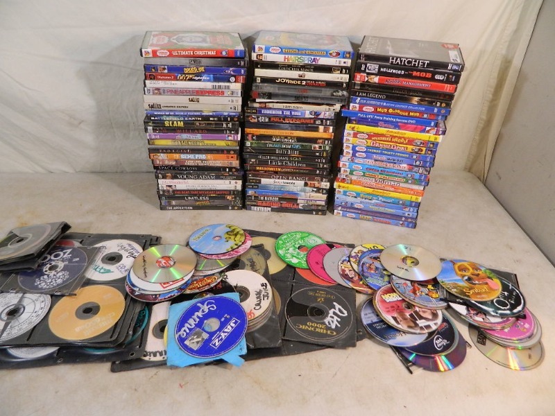 lot 108 image: Lot of DVDs and Cds