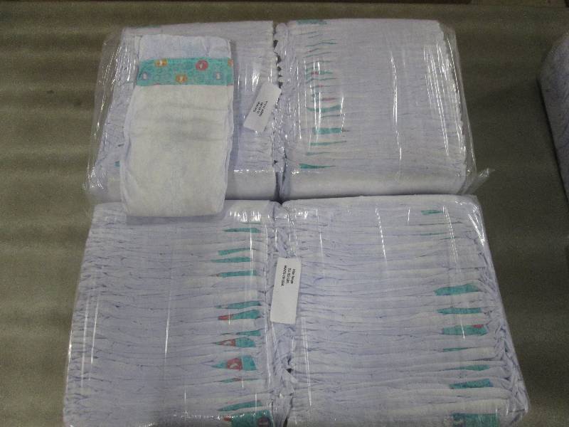 2 Packs of 50 each Disposable Diape...