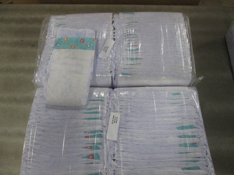 2 Packs of 50 each Disposable Diape...