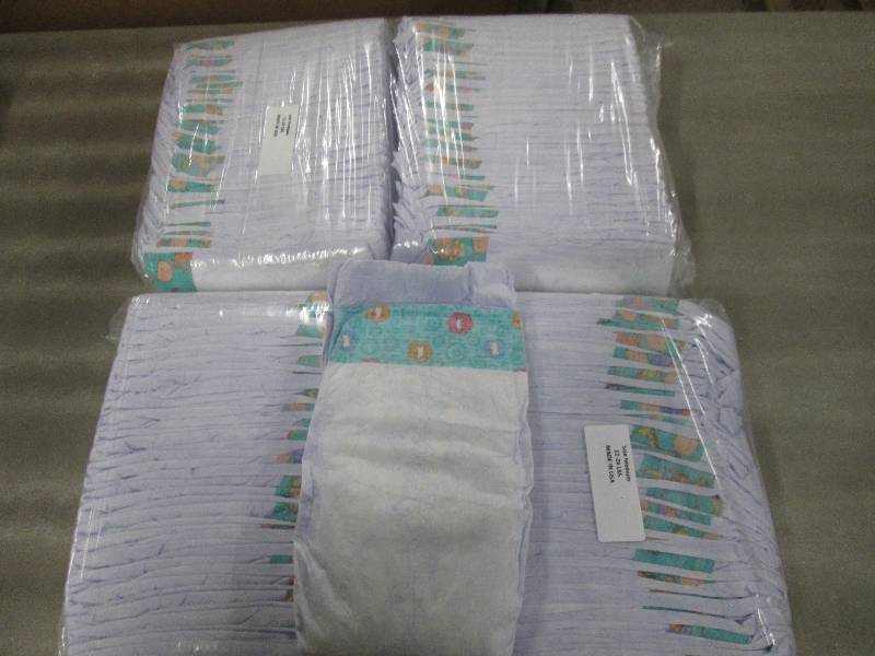 2 Packs of 50 each Disposable Diape...
