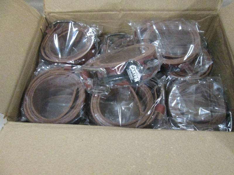 Lot of 11 Canyon Outback Brown Leat...