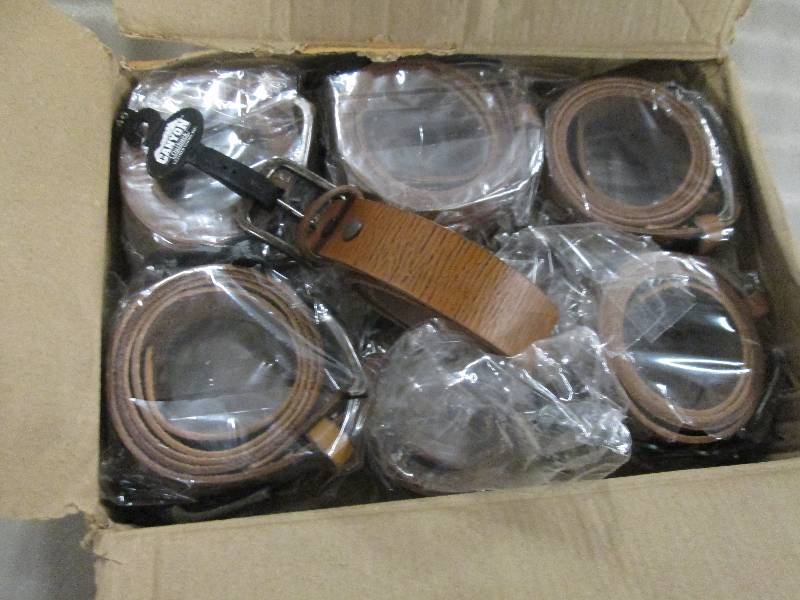 Lot of 12 Canyon Outback Brown Leat...