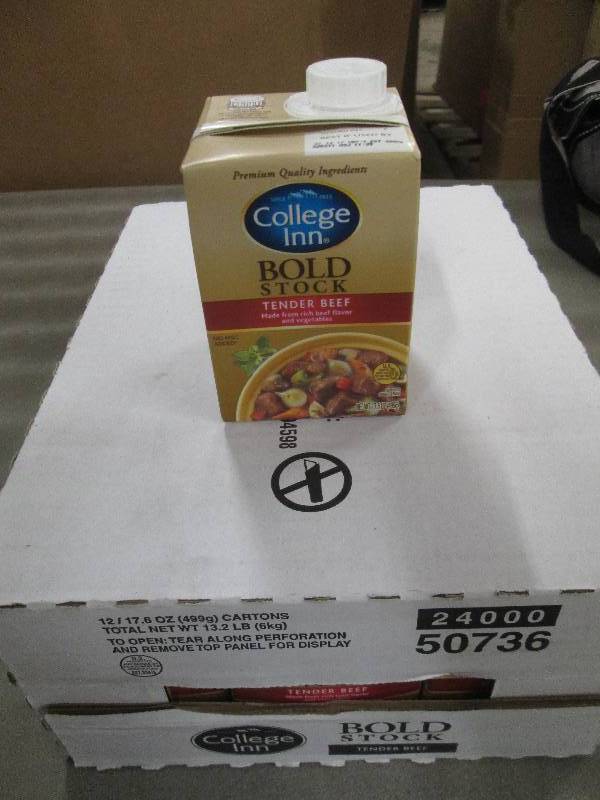 5 Cases of 12- 17.6 oz College Inn ...