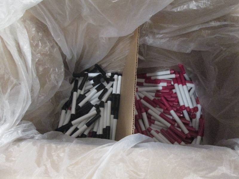 Large Lot of Black & Red Markers...