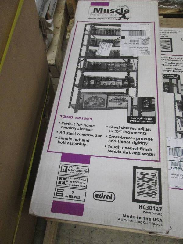 Edsal 60 in. H x 30 in. W x 12 in. ...