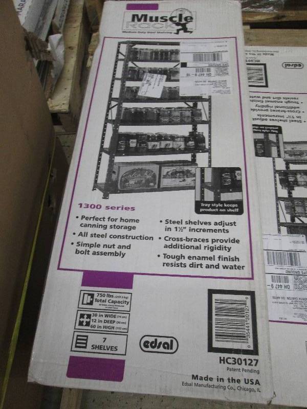 Edsal 60 in. H x 30 in. W x 12 in. ...