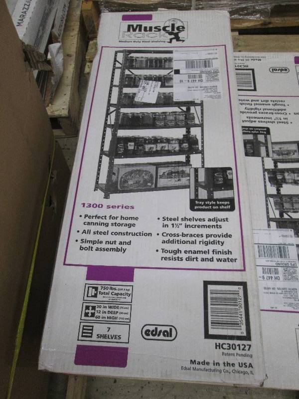 Edsal 60 in. H x 30 in. W x 12 in. ...