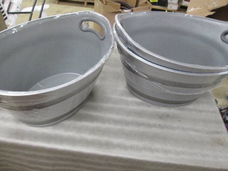 Lot of 316x22 Inch Faux Galvanized...