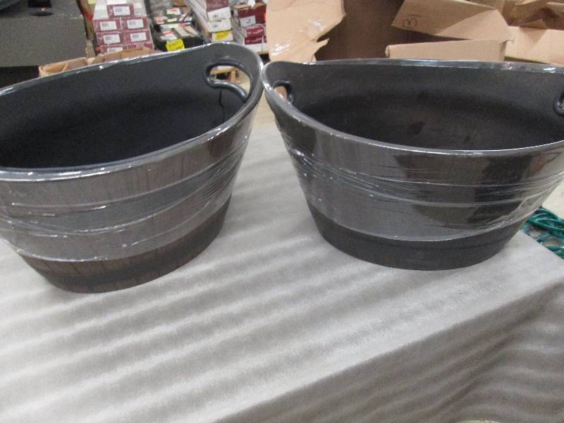 Lot of 216x22 Inch Faux Whiskey Ba...