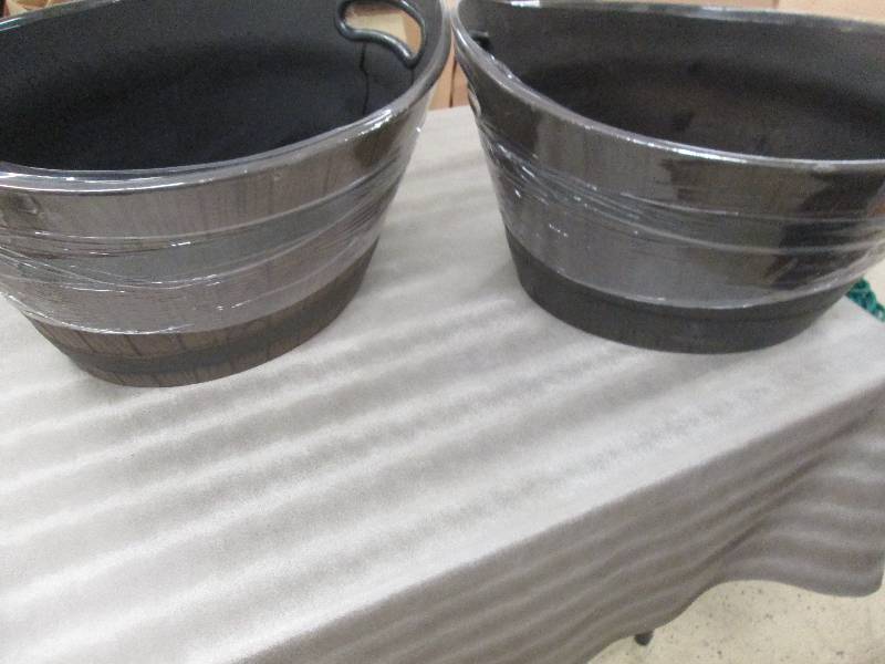 Lot of 216x22 Inch Faux Whiskey Ba...